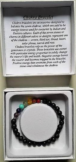 chakra Lava Stone bracelet